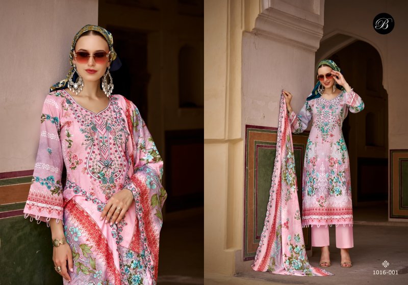 Guzarish Vol 26 By Belliza Cotton Printed Dress Material 